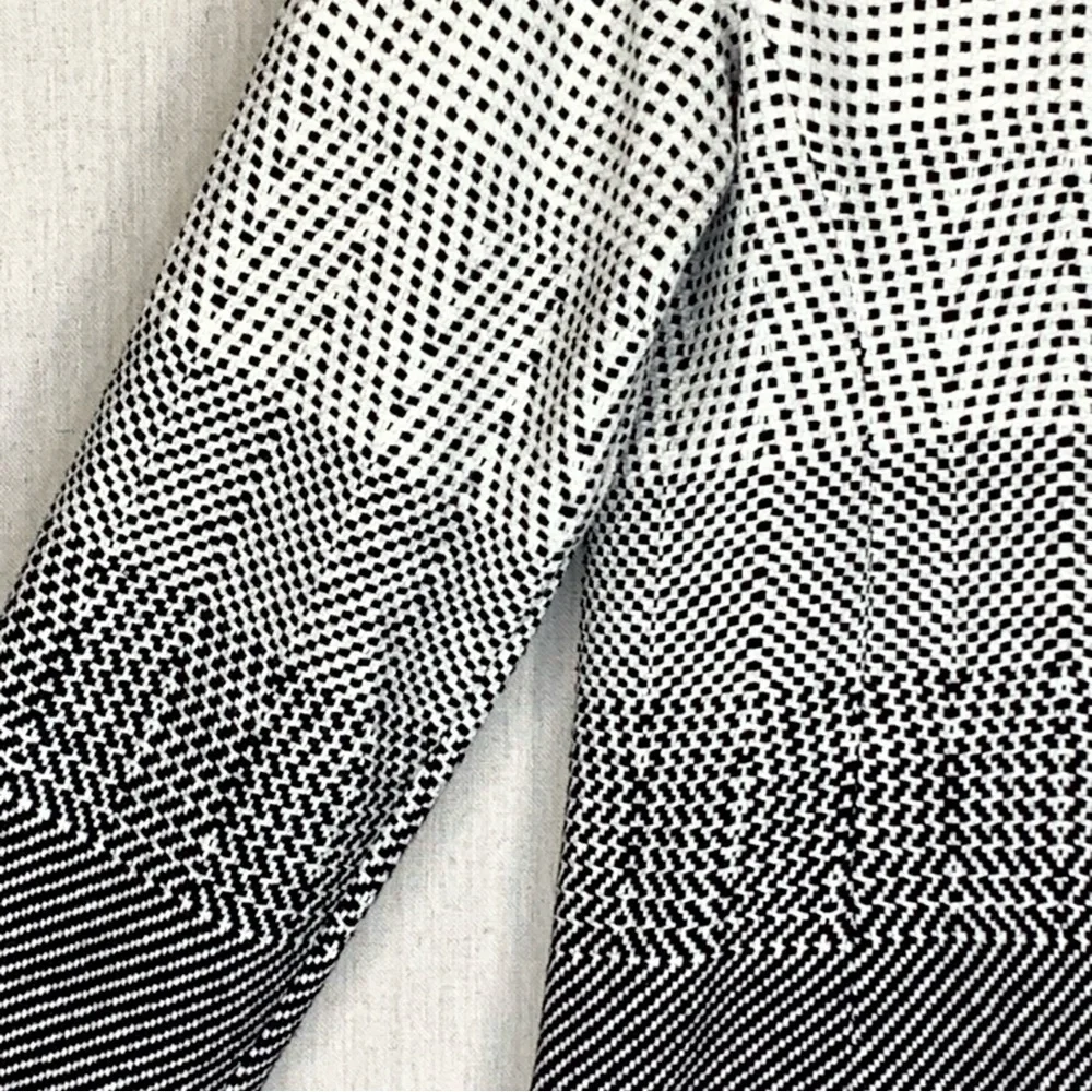 NIC+ZOE~Women’s “Connect the Dots” Black/White Asymmetric Zip Jacket~M - Picture 10 of 13